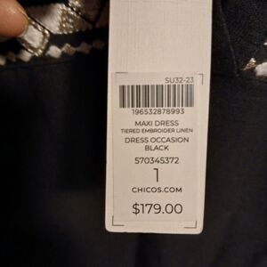 Chico's Black Maxi Dress